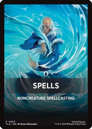 Image of Spells Them Card (TLA-003) - Avatar: The Last Airbender Foil