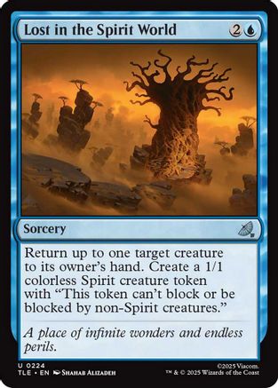 Image of Lost in the Spirit World (TLE-224) - Avatar: The Last Airbender: Eternal-Legal Foil