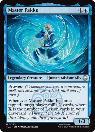 Image of Master Pakku (TLA-063) - Avatar: The Last Airbender Foil