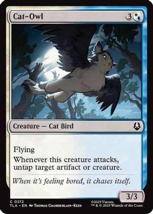 Image of Cat-Owl (TLA-212) - Avatar: The Last Airbender
