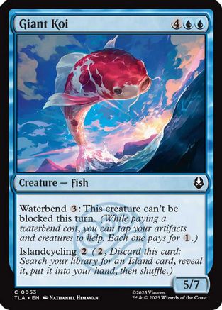 Image of Giant Koi (TLA-053) - Avatar: The Last Airbender