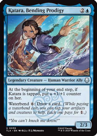 Image of Katara, Bending Prodigy (TLA-059) - Avatar: The Last Airbender Foil