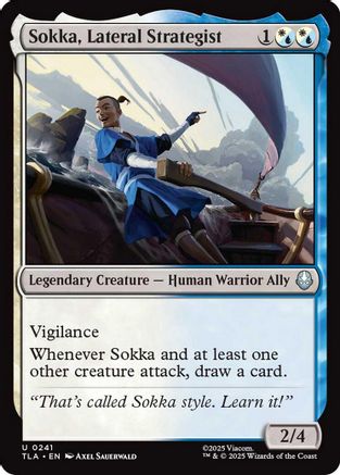 Image of Sokka, Lateral Strategist (TLA-241) - Avatar: The Last Airbender