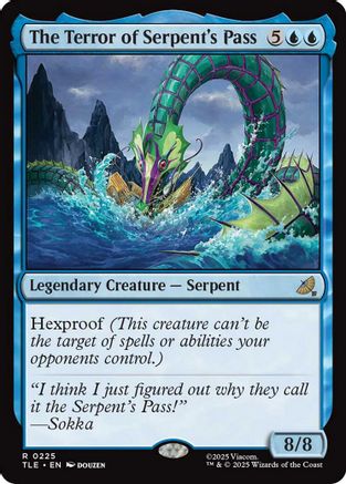 Image of The Terror of Serpent's Pass (TLE-225) - Avatar: The Last Airbender: Eternal-Legal