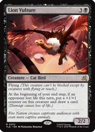 Image of Lion Vulture (TLE-232) - Avatar: The Last Airbender: Eternal-Legal