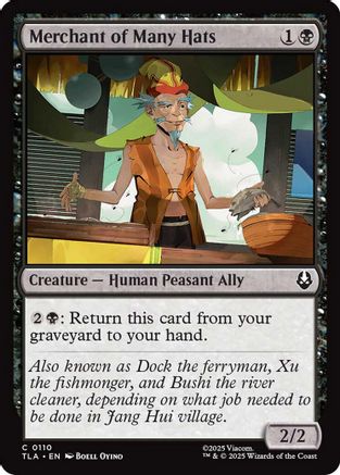 Image of Merchant of Many Hats (TLA-110) - Avatar: The Last Airbender
