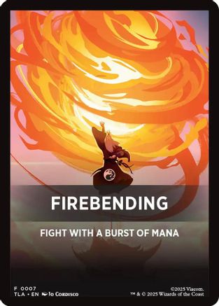 Image of Firebending Theme Card (TLA-007) - Avatar: The Last Airbender