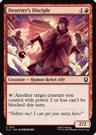Image of Deserter's Disciple (TLA-131) - Avatar: The Last Airbender