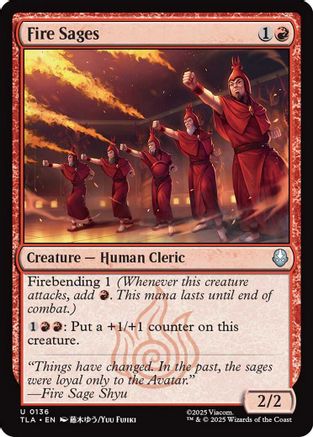Image of Fire Sages (TLA-136) - Avatar: The Last Airbender