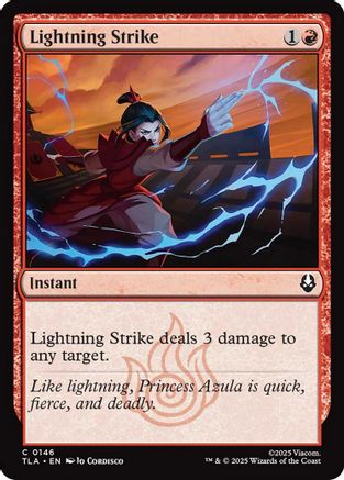 Image of Lightning Strike (TLA-146) - Avatar: The Last Airbender