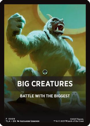 Image of Big Creatures Theme Card (TLA-009) - Avatar: The Last Airbender