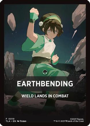 Image of Earthbending Theme Card (TLA-010) - Avatar: The Last Airbender