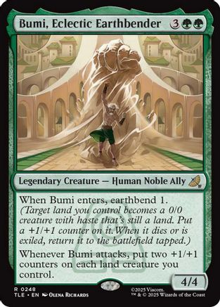 Image of Bumi, Eclectic Earthbender (TLE-248) - Avatar: The Last Airbender: Eternal-Legal