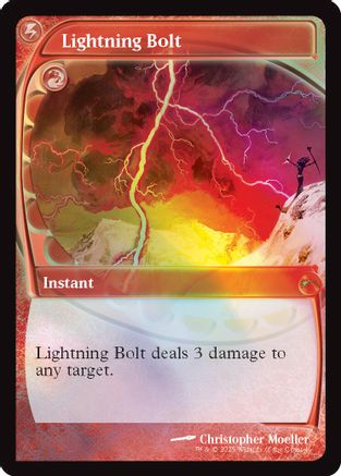 Image of Lightning Bolt (Future Sight) (MFP-001) - Secret Lair Drop Series Foil