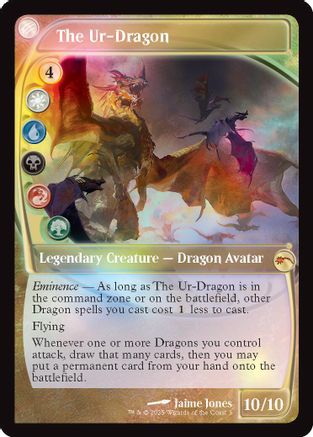 Image of The Ur-Dragon (Future Sight) (MFP-003) - Secret Lair Drop Series Foil