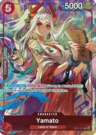 Image of Yamato (Premium Card Collection -Best Selection Vol. 4-) (EB01-007) - One Piece Promotion Cards Foil