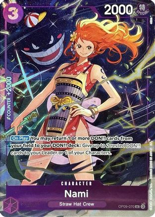 Image of Nami (Premium Card Collection -Best Selection Vol. 4-) (OP09-070) - One Piece Promotion Cards Foil