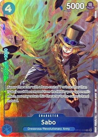 Image of Sabo (Premium Card Collection -Best Selection Vol. 4-) (OP10-049) - One Piece Promotion Cards Foil