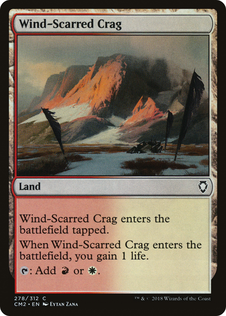 Image of Wind-Scarred Crag (CM2-278) - Commander Anthology Volume II