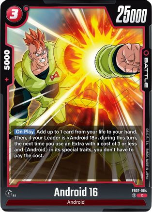 Image of Android 16 (FB07-004) - Wish For Shenron