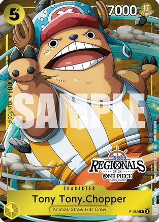 Image of Tony Tony.Chopper (Online Regional Participation Pack 2025 Vol.2) (P-089) - One Piece Promotion Cards Foil