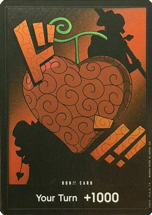 Image of DON!! Card (Op-Op Fruit) (Devil Fruits Collection Vol. 3) - One Piece Promotion Cards Foil