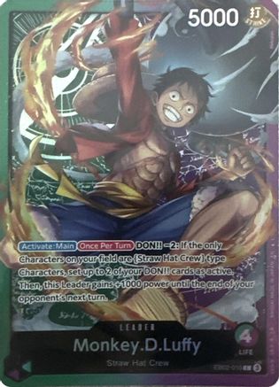 Image of Monkey.D.Luffy (Sound Loader - Luffy Edition 2025) (EB02-010) - One Piece Promotion Cards
