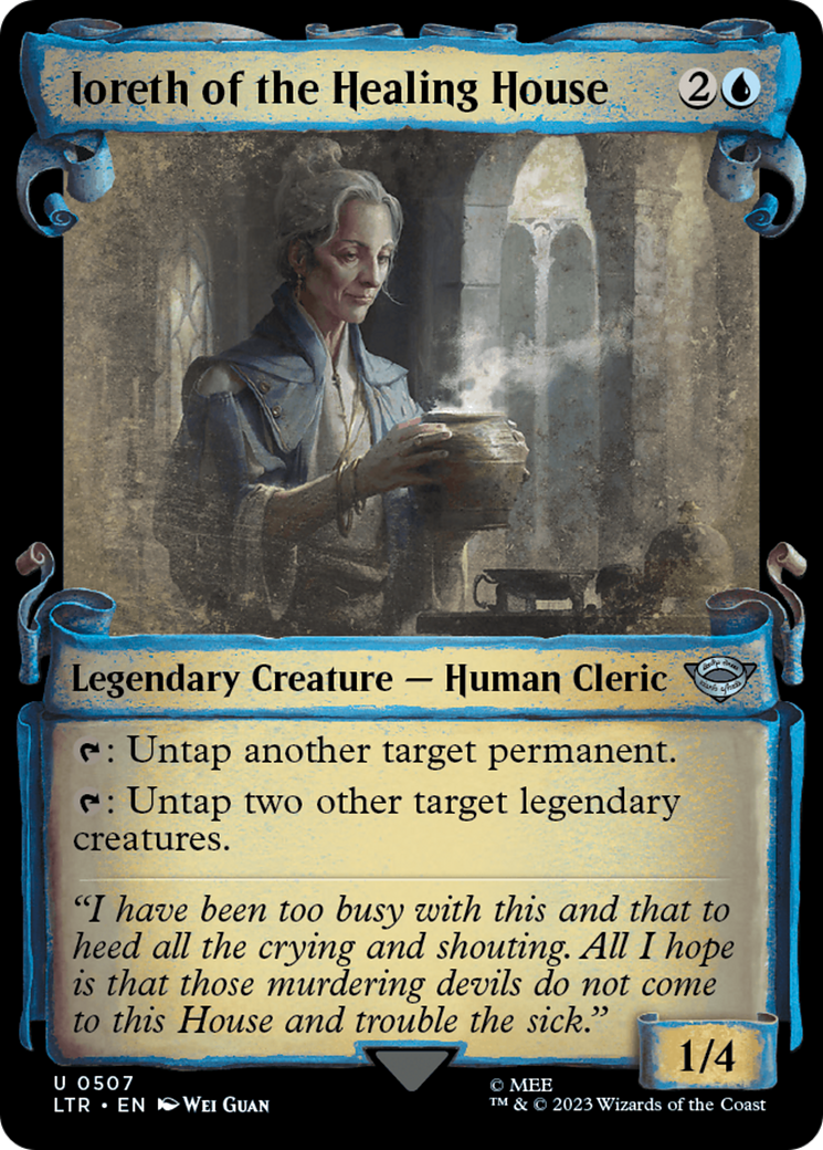 Image of Ioreth of the Healing House (Showcase Scrolls) (LTR-507) - The Lord of the Rings: Tales of Middle-earth: (Showcase)