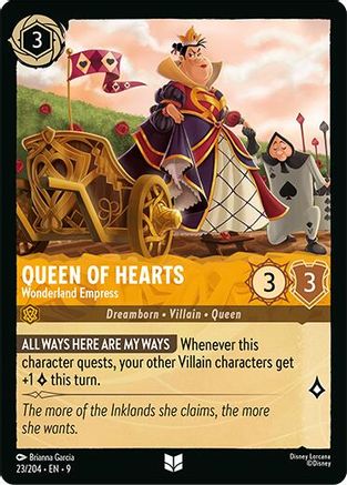 Image of Queen of Hearts - Wonderland Empress (23/204) - Fabled