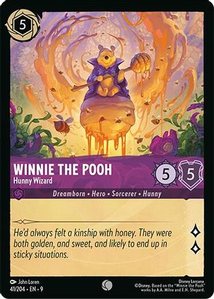 Image of Winnie the Pooh - Hunny Wizard (41/204) - Fabled