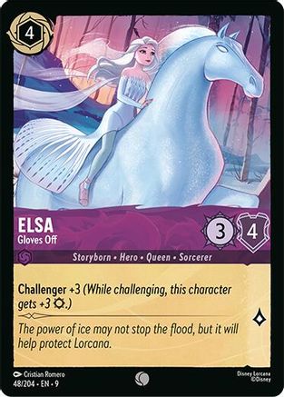 Image of Elsa - Gloves Off (48/204) - Fabled Cold Foil