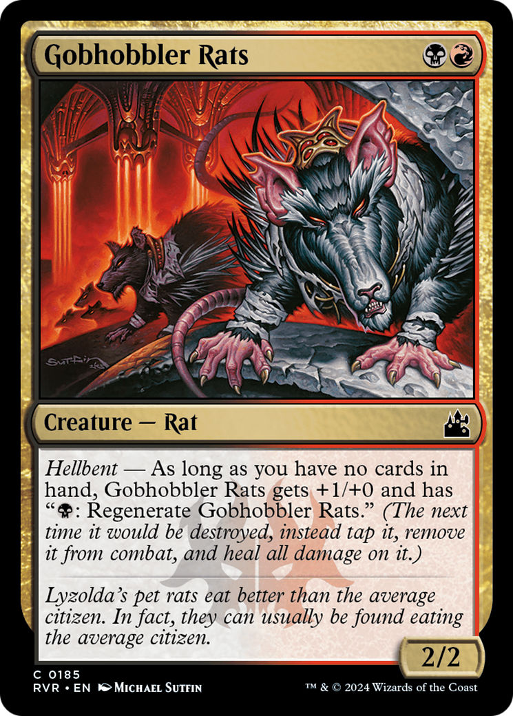 Image of Gobhobbler Rats (RVR-185) - Ravnica Remastered