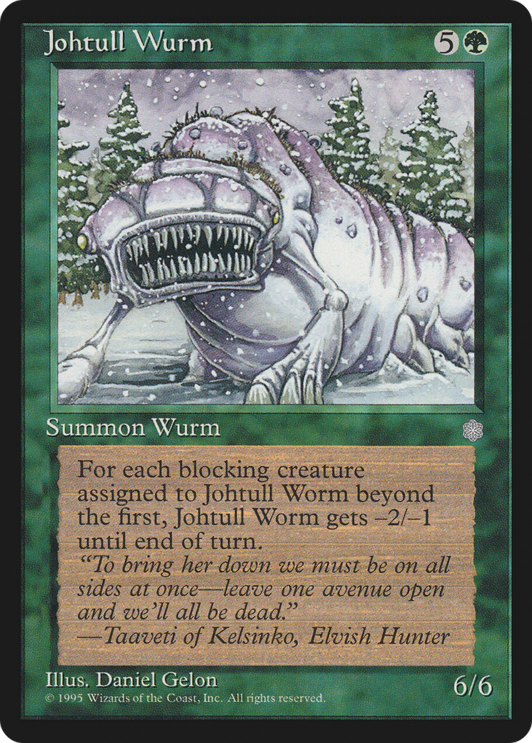 Image of Johtull Wurm (ICE-) - Ice Age