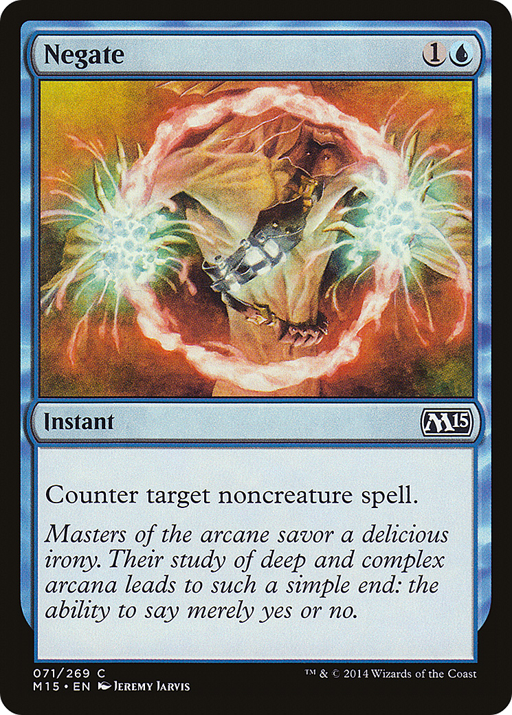 Image of Negate (M15-071) - Magic 2015 Foil