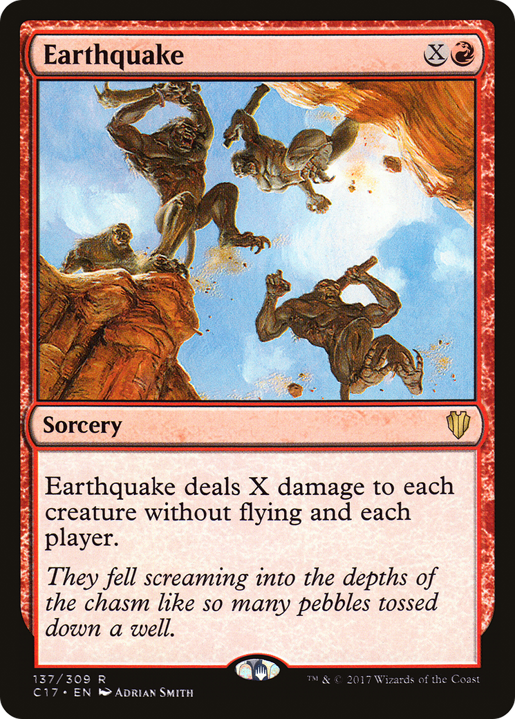 Image of Earthquake (C17-137) - Commander 2017
