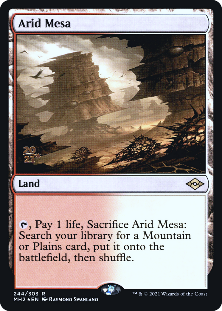 Image of Arid Mesa (PRE-244S) - Modern Horizons 2 Promos Foil