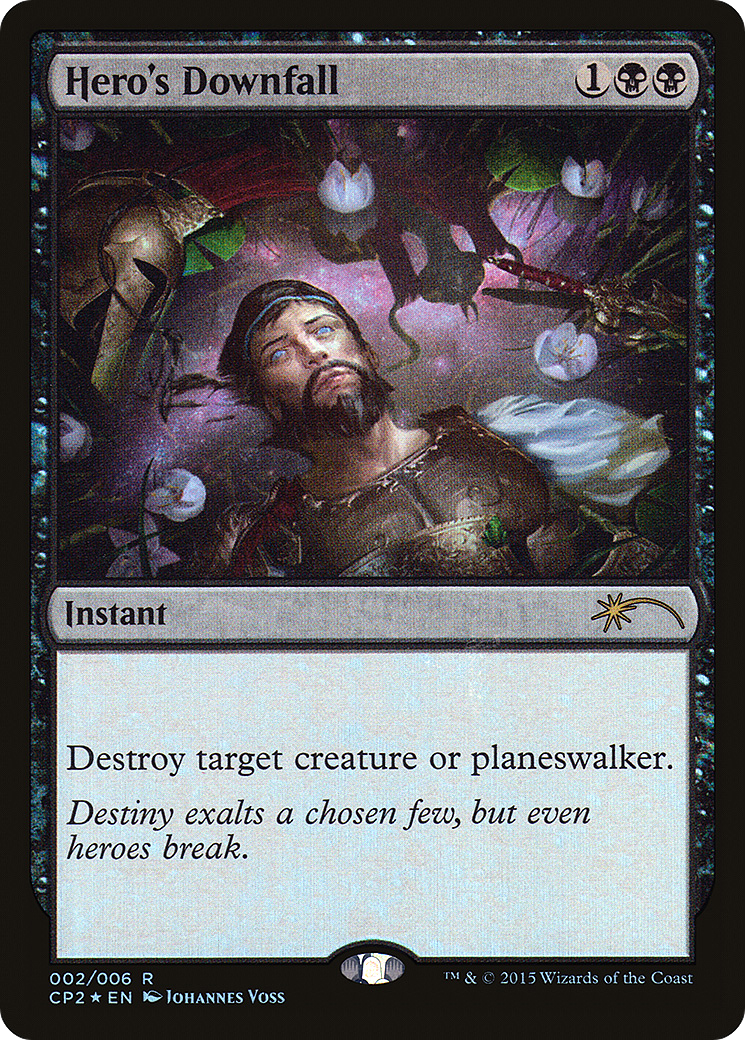 Image of Hero's Downfall (UMP-002) - Fate Reforged Clash Pack Foil