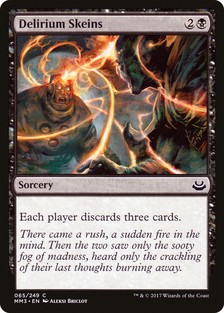 Image of Delirium Skeins (MM3-065) - Modern Masters 2017 Foil