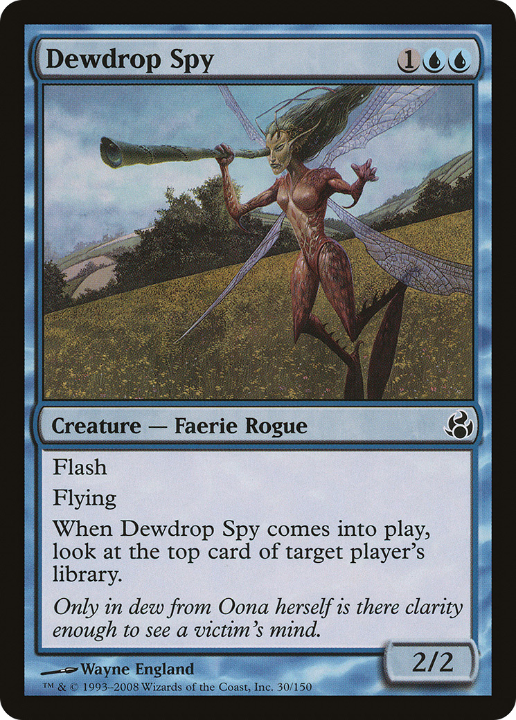 Image of Dewdrop Spy (MOR-030) - Morningtide Foil