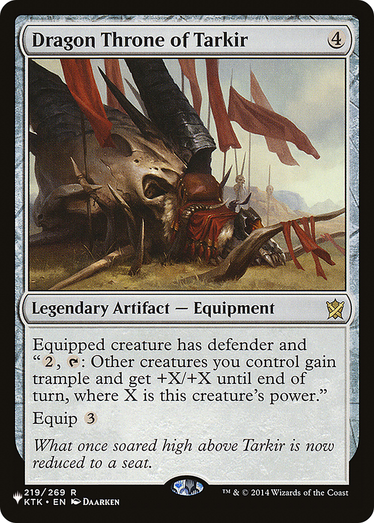 Image of Dragon Throne of Tarkir (LIST-KTK-219) - The List