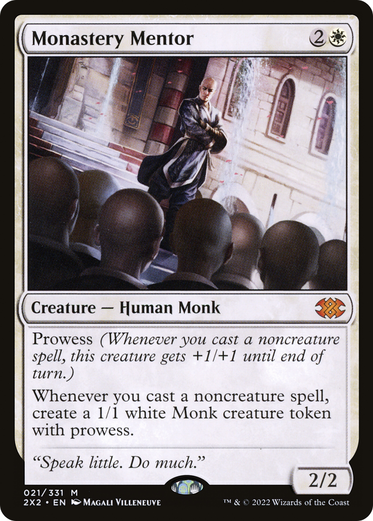 Image of Monastery Mentor (2X2-021) - Double Masters 2022