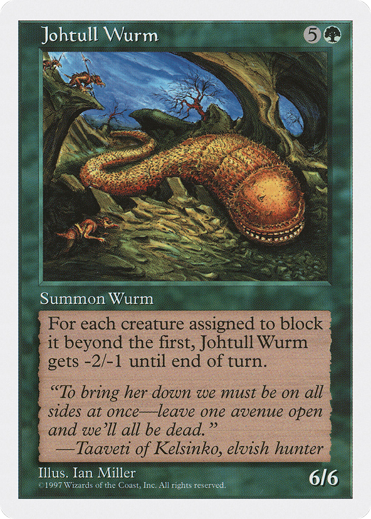 Image of Johtull Wurm (5ED-) - Fifth Edition
