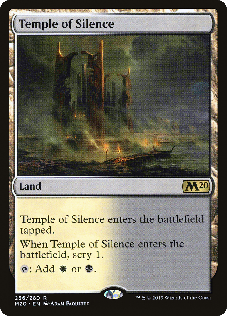 Image of Temple of Silence (M20-256) - Core Set 2020