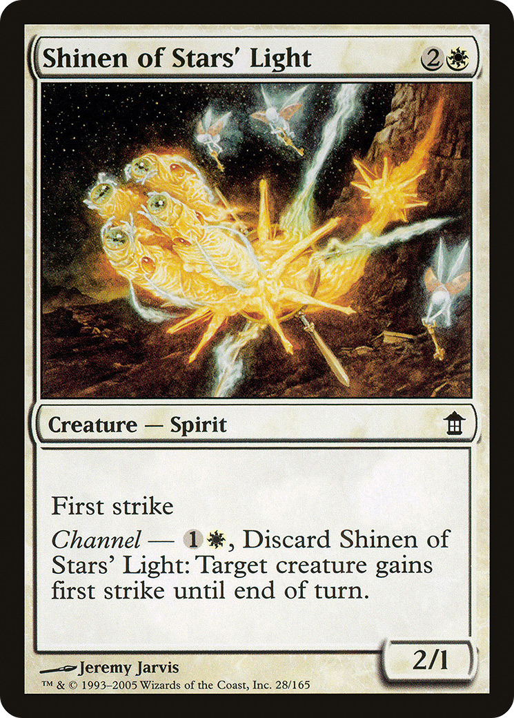 Image of Shinen of Stars' Light (SOK-028) - Saviors of Kamigawa Foil