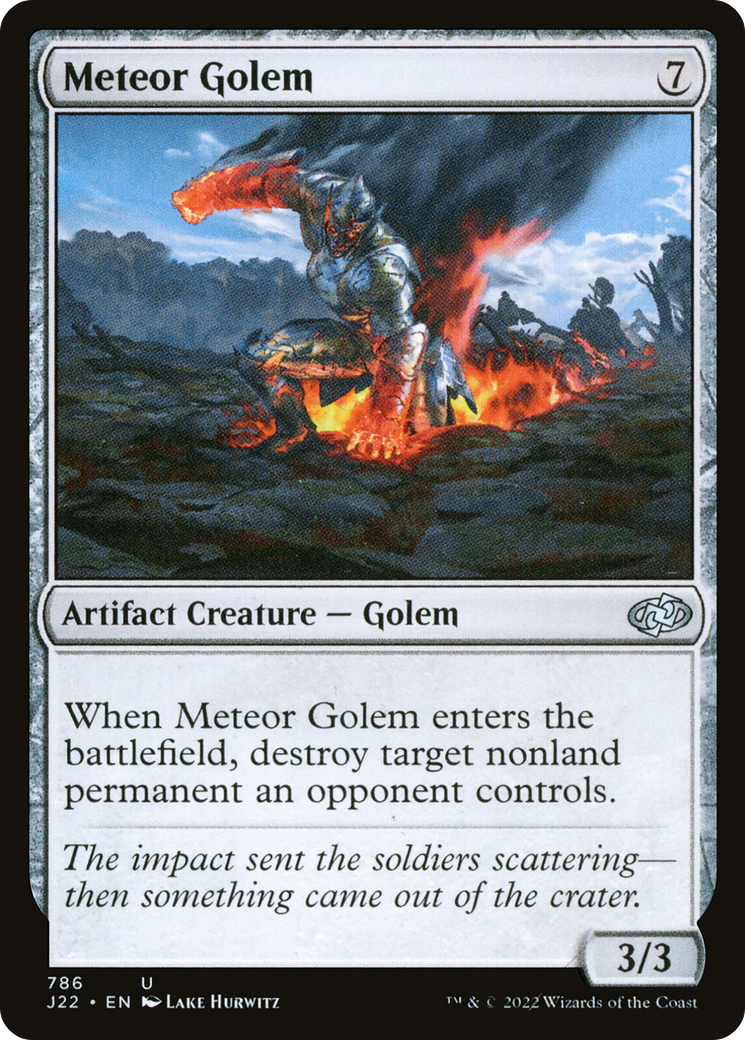 Image of Meteor Golem (J22-786) - Jumpstart 2022