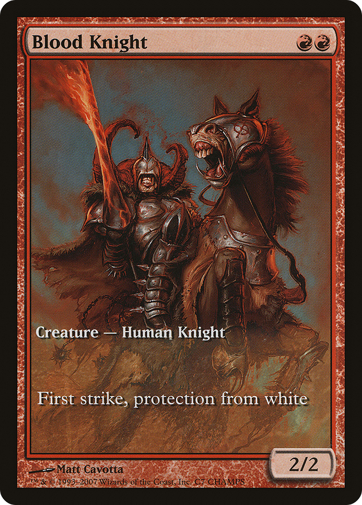 Image of Blood Knight (CHAMPS-007) - Champs and States
