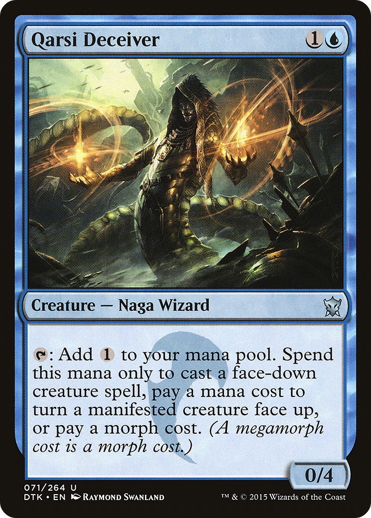 Image of Qarsi Deceiver (DTK-071) - Dragons of Tarkir