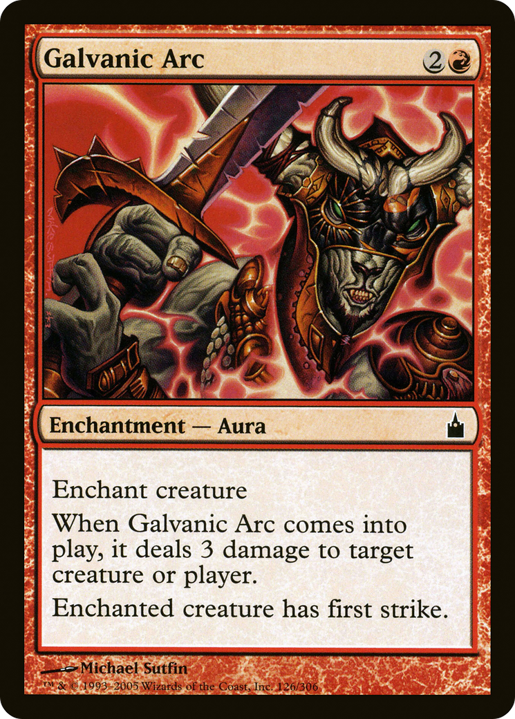 Image of Galvanic Arc (RAV-126) - Ravnica: City of Guilds Foil