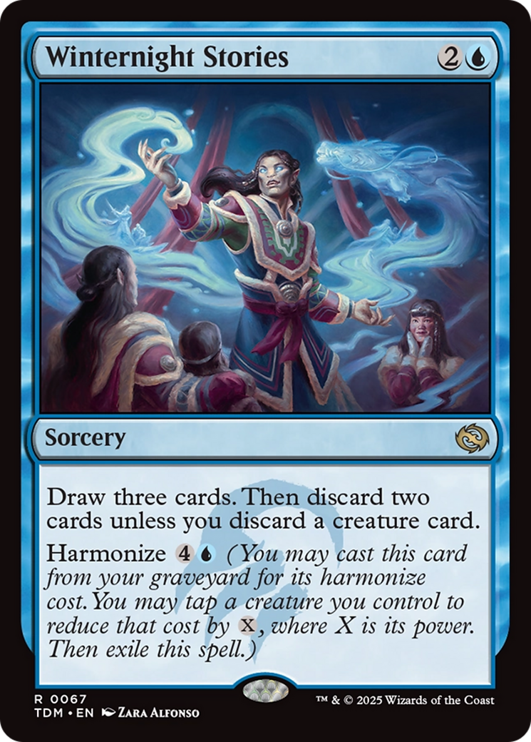 Image of Winternight Stories (TDM-067) - Tarkir: Dragonstorm Foil