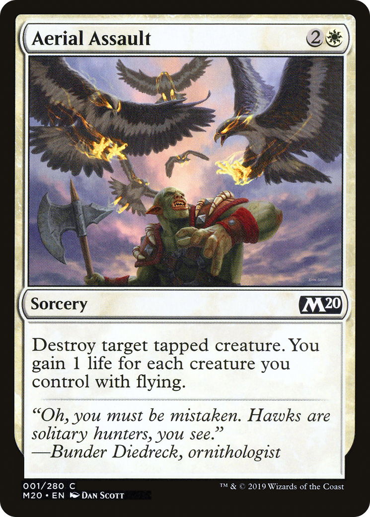 Image of Aerial Assault (M20-001) - Core Set 2020 Foil